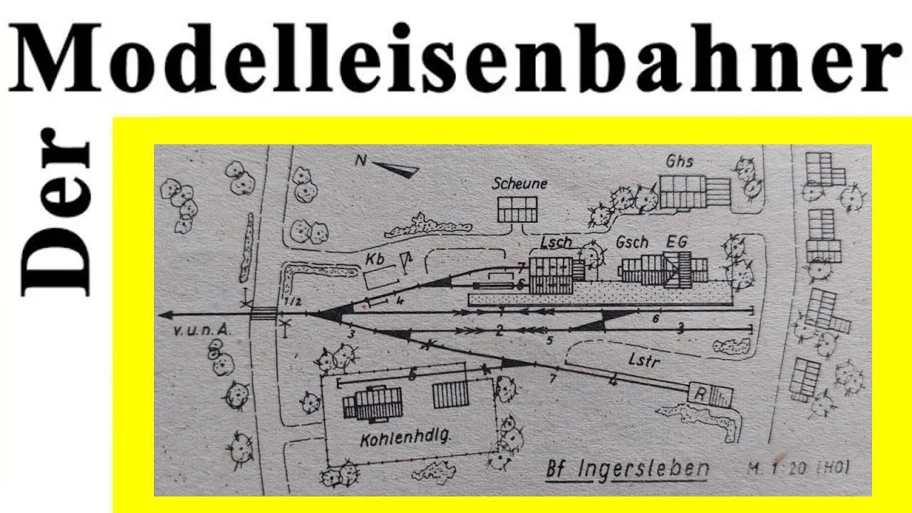 Eisenbahnarchäologie mit Günter Fromm -  Der Modelleisenbahner 09/1975