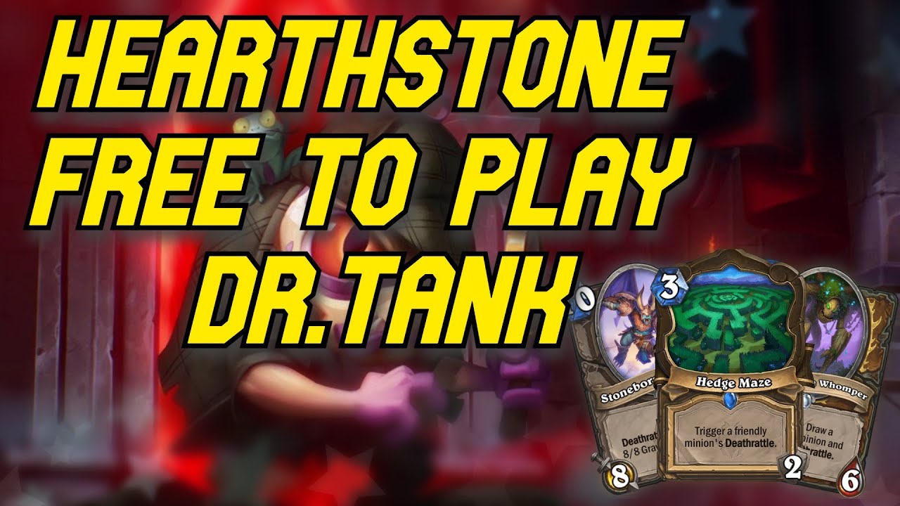 Free 2 Play Fridays - Dr. Tank Druid (F2P) | Hearthstone Murder Castle Nathria