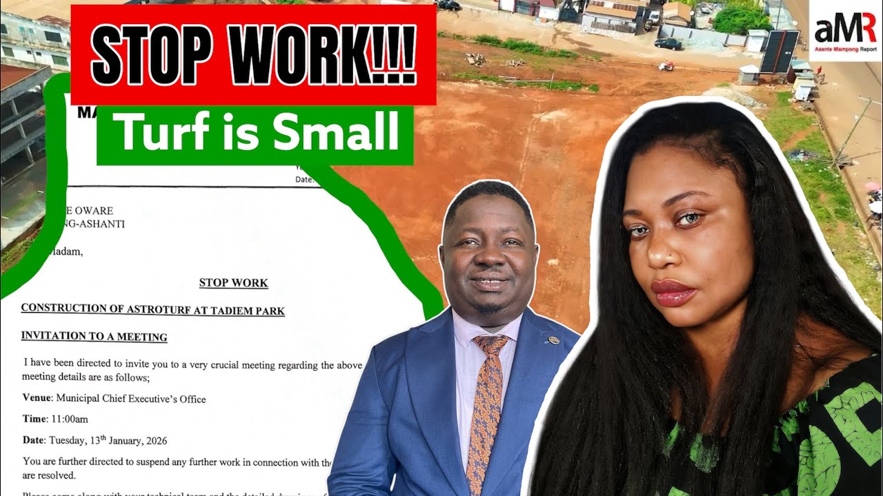 Hold Mampong Municipal Assembly Accountable for Turf-Related Issues: They are Hindering Progress.