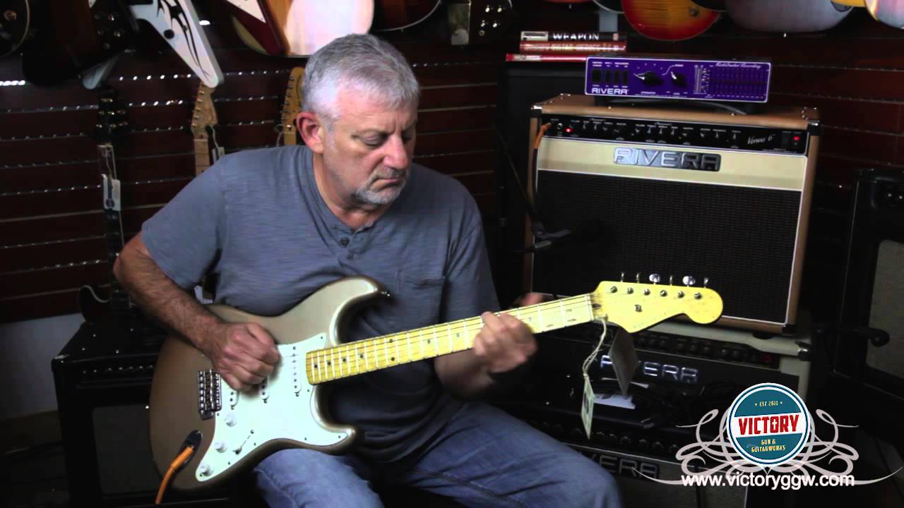 VictoryGGW.com Bill Nash S-57 Shoreline Gold Strat / Rivera Venus 6