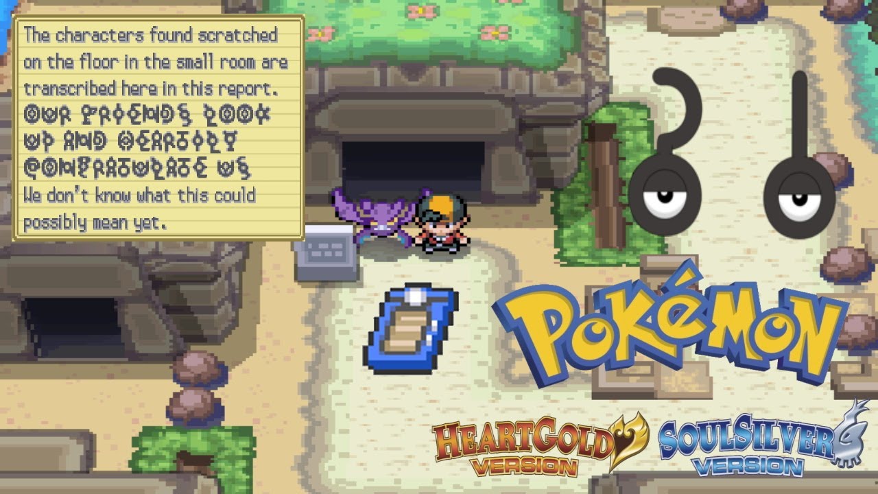 The mystery of Ruins of Alph (Pokemon Hg & Ss) Finale
