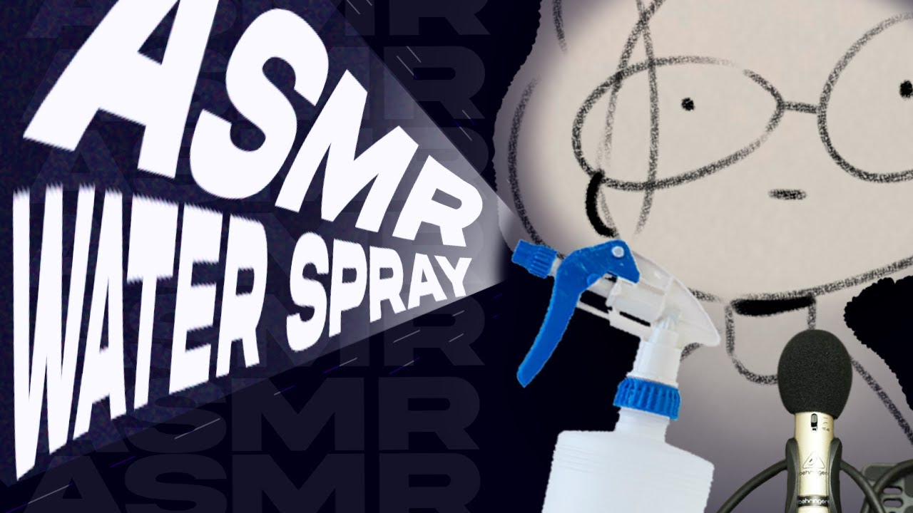 ASMR Sonidos de Spray para dormir de una💦| ASMR Liquid Sounds | Español