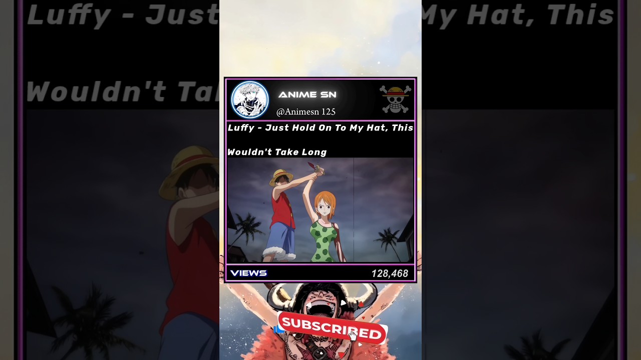 Luffy saves Nami from Arlong #luffy #nami #arlong #onepiece