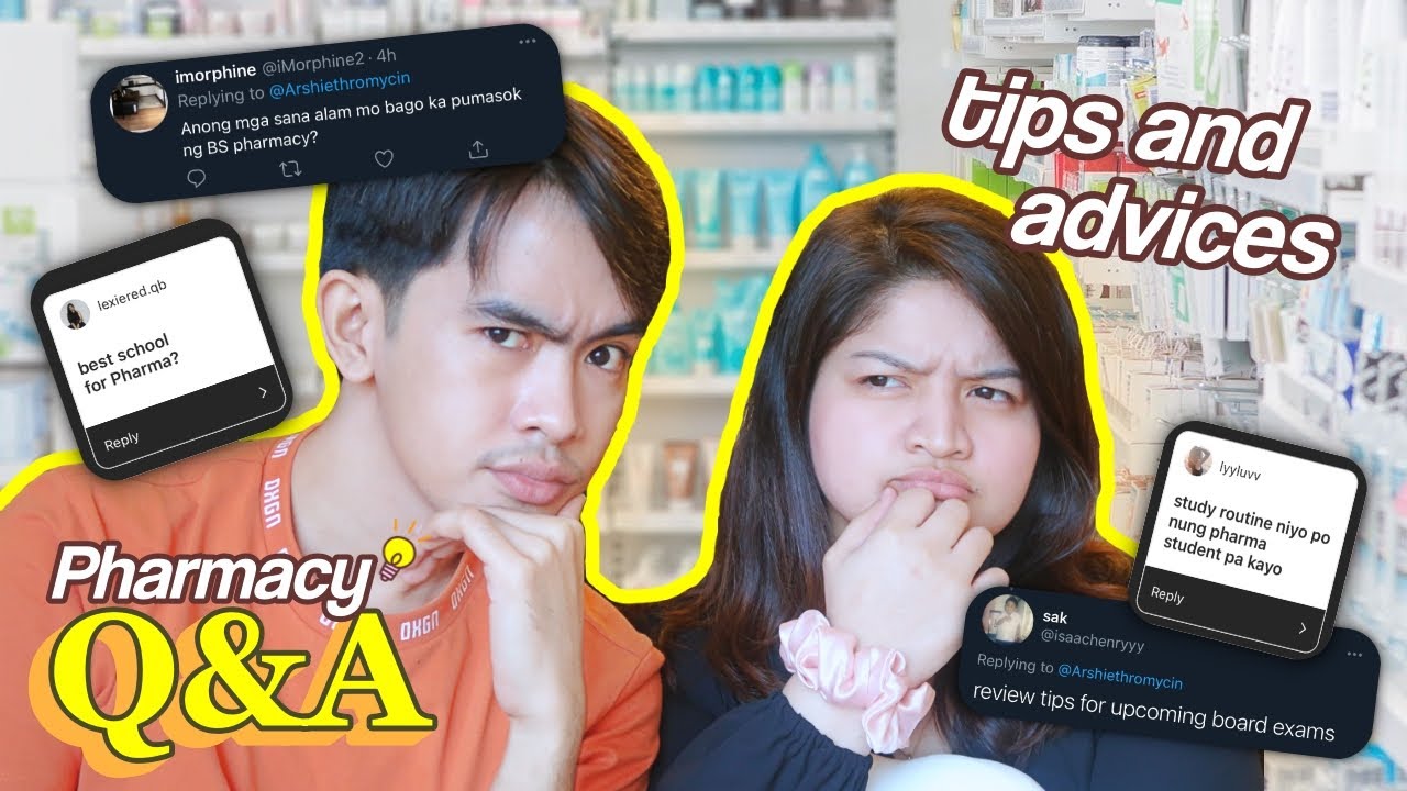 SANA NALAMAN KO 'TO BAGO AKO NAG-PHARMA (Q&A) | Arshie Larga