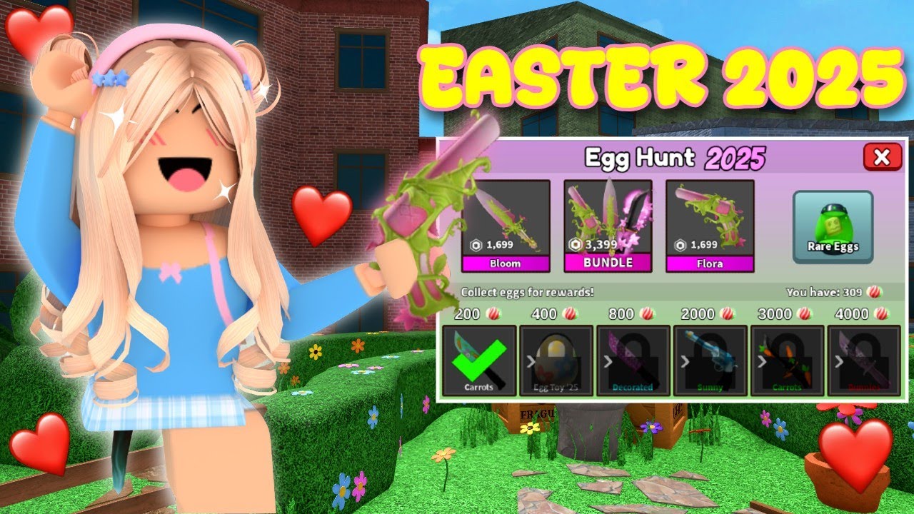 I Bought EVERYTHING In The NEW MM2 EASTER UPDATE....