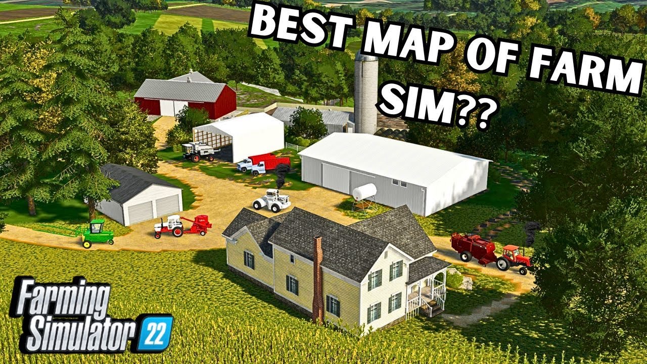 Is This The Best Map In Farm Sim? (MRG MAPPING) | Farming Simulator 22
