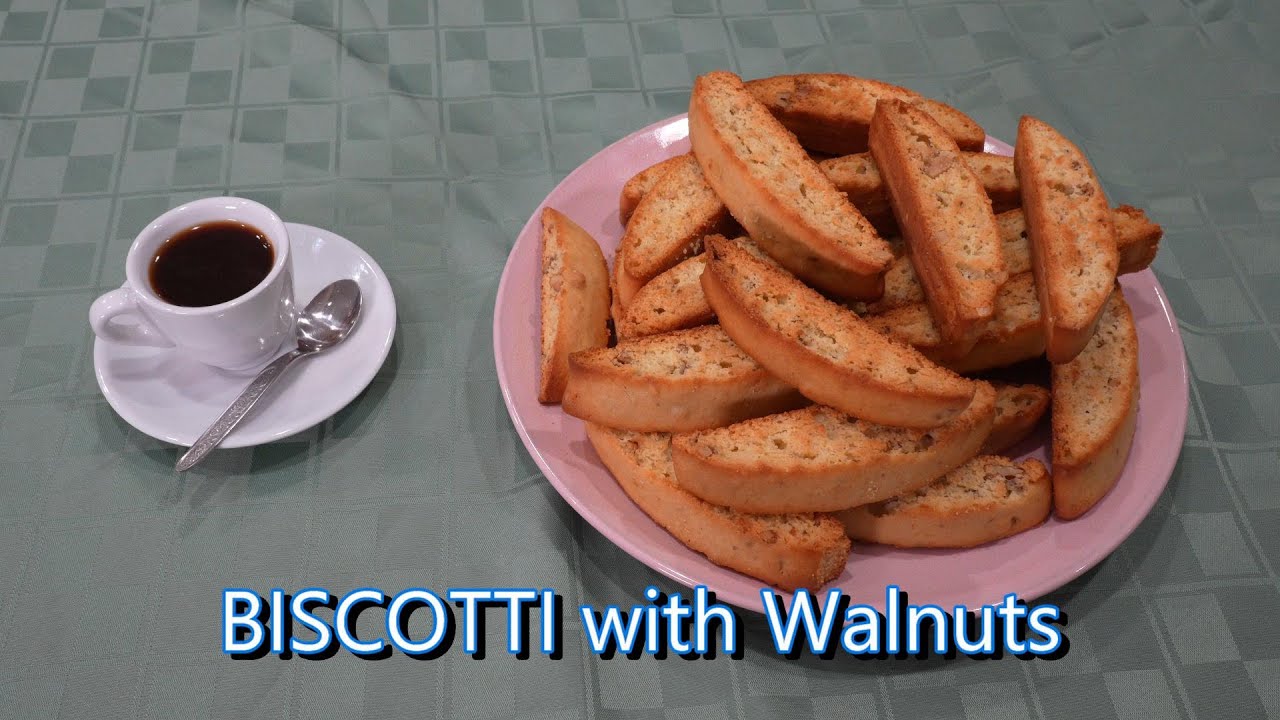 Italian Grandma Makes Biscotti with Walnuts