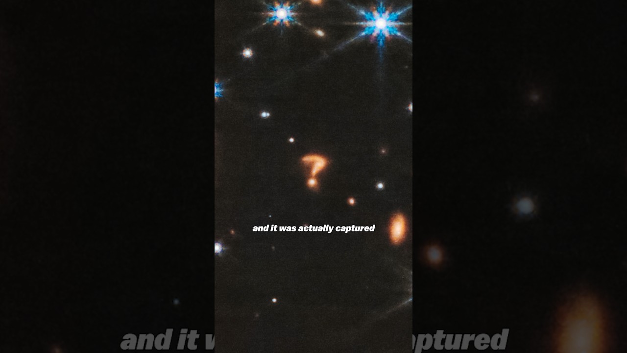 NASA found a ? shaped Galaxy!