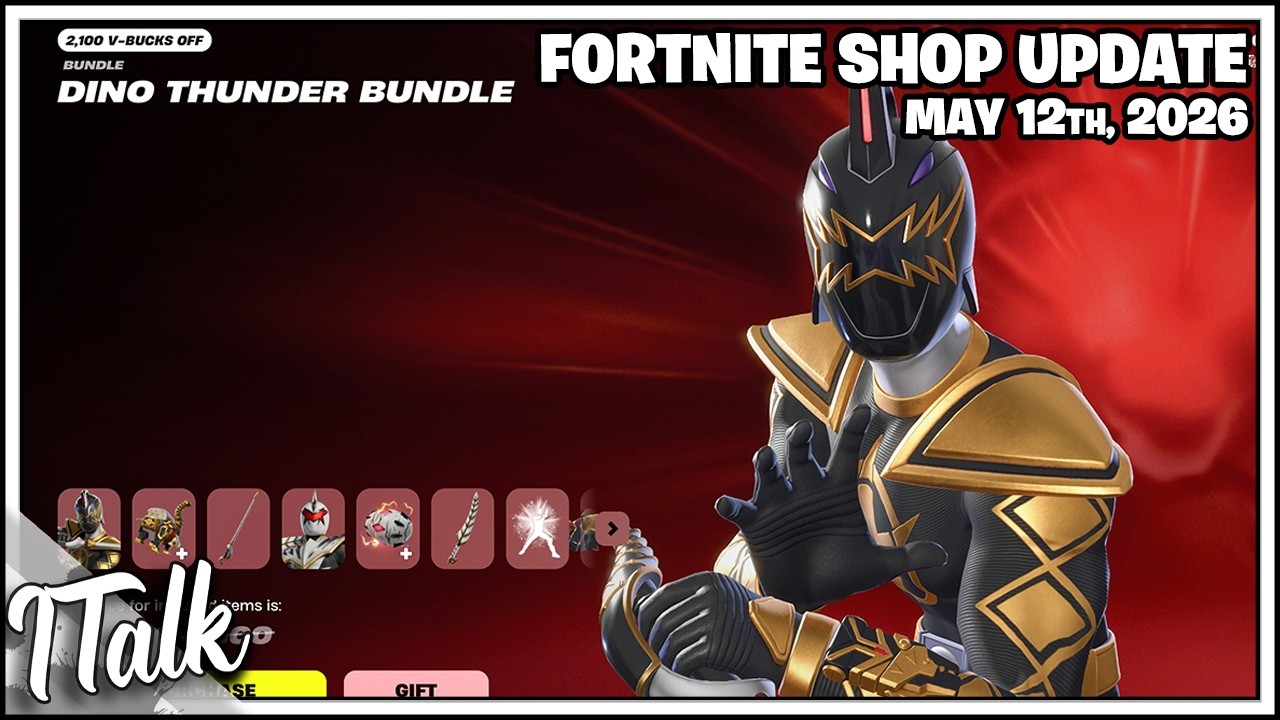 Обновление магазина Fortnite на этой неделе! Динозавр-гром вернулся! [12 мая 2026 г.] (Fortnite, ...