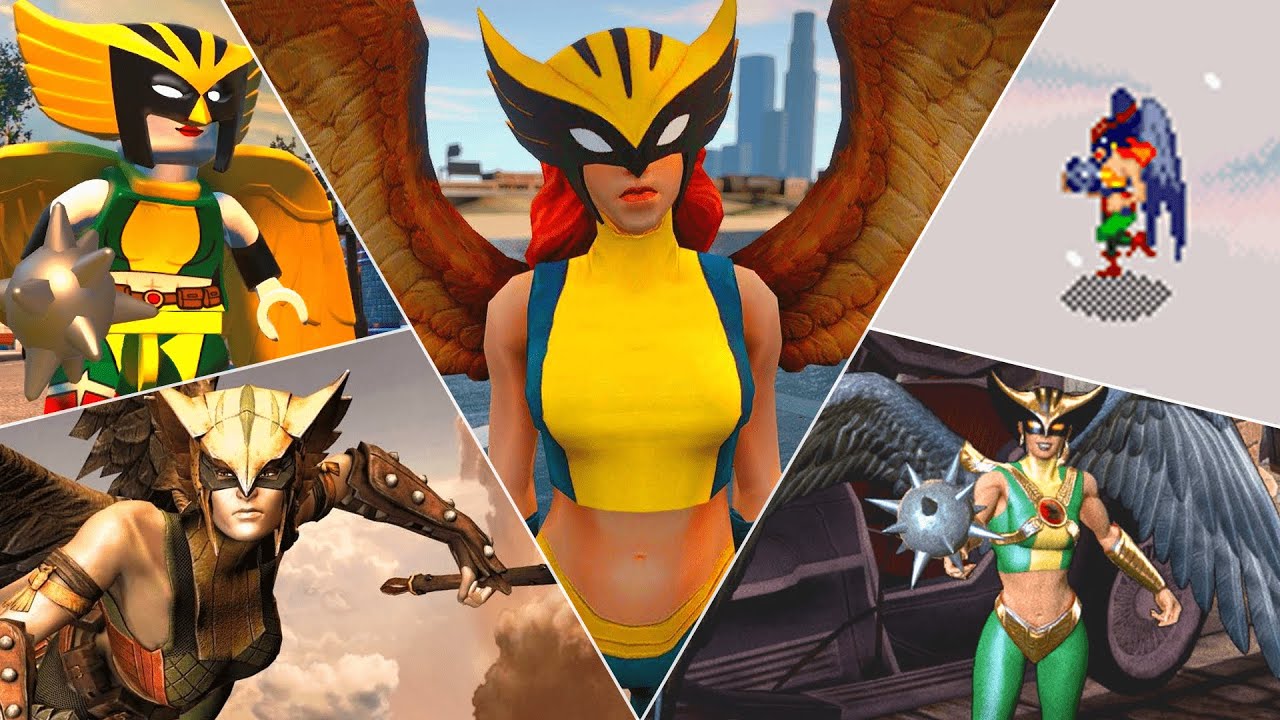 Evolution of HAWKGIRL in Games (2002 - 2018)