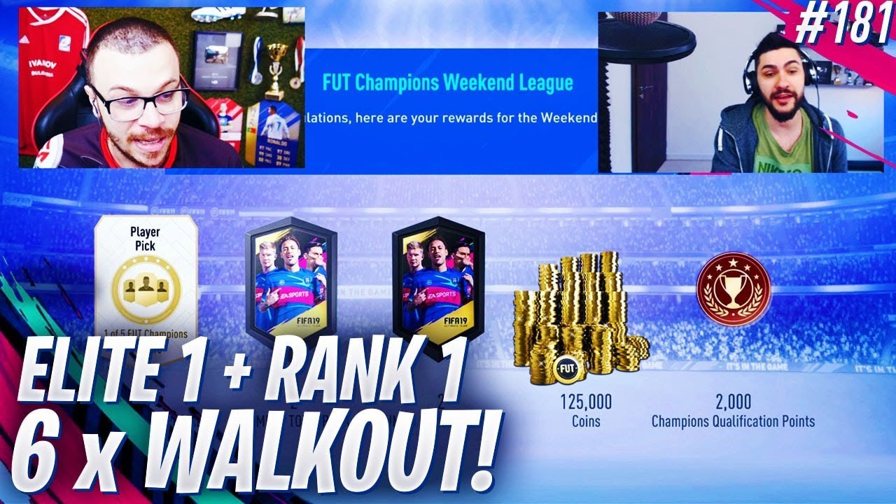 FIFA 19 ELITE 1 FUT CHAMPIONS & RANK 1 DIVISION 1 REWARDS! MY BEST PLAYER PICK PACKS SO FAR!