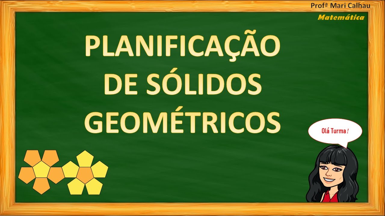 PLANIFICA&Ccedil;&Atilde;O DOS S&Oacute;LIDOS GEOMETRICOS