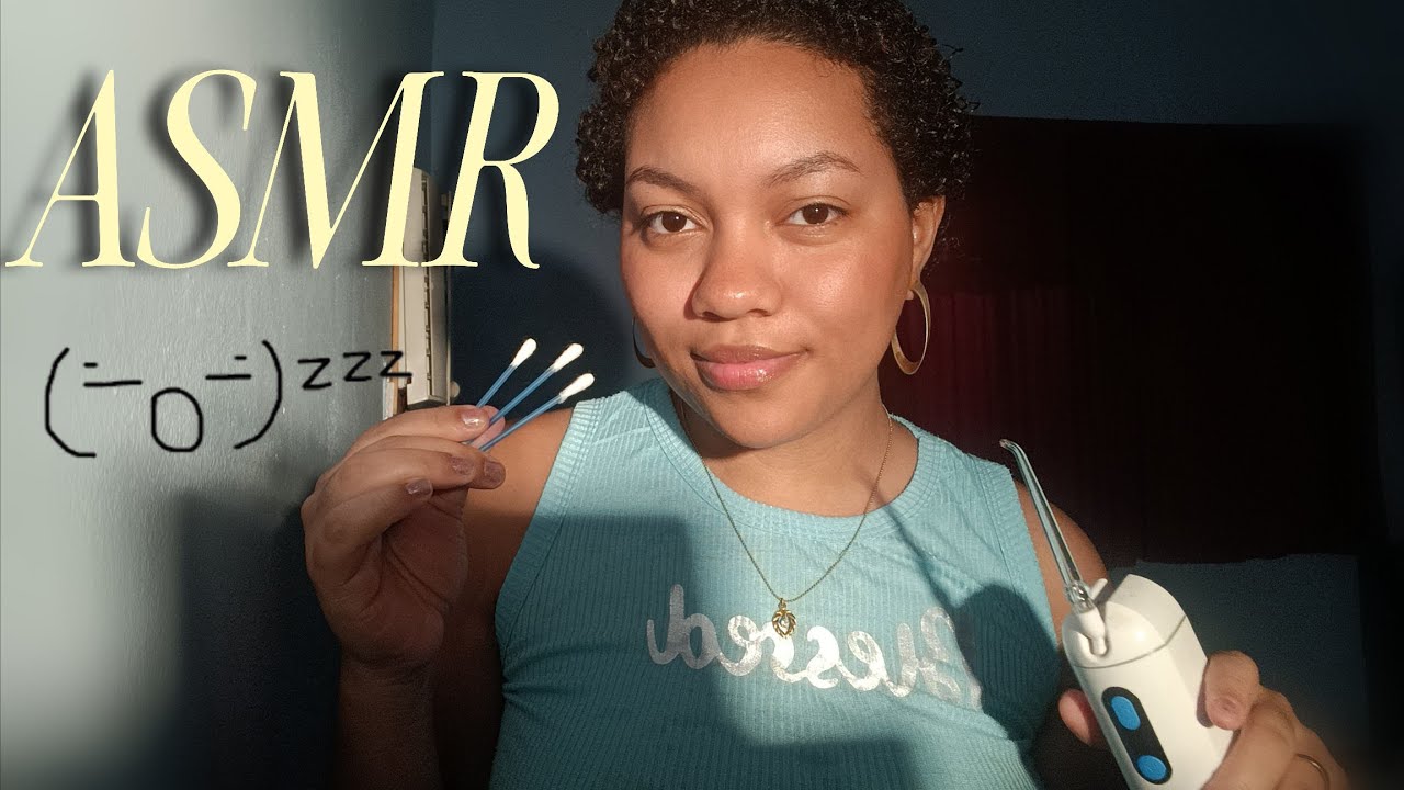 ASMR FAZENDO SUA LIMPEZA DE OUVIDO + MASSAGEM (asmr ear cleaning) 💤