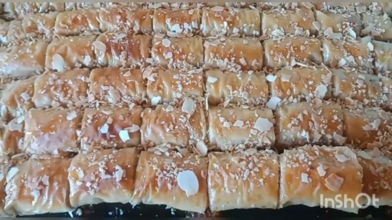 #بقلاوة_تركية #باللوز على طريقه اختى،😅 نتمنى المونتاج يعجبكم ،🥰