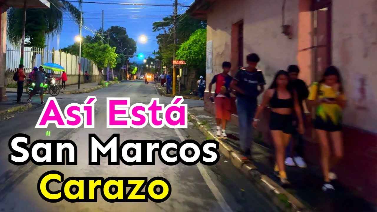 Visitando Pueblos De Nicaragua San Marcos Carazo irl