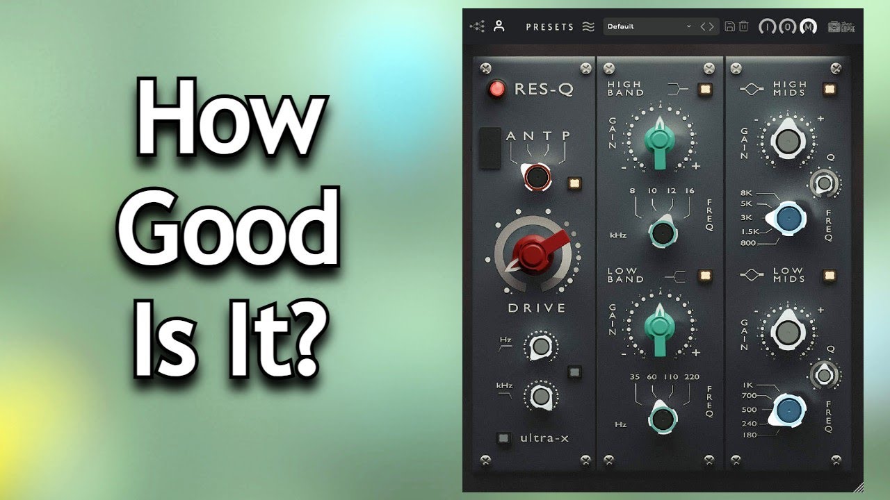 How Good Is It? - New Res Q by Tone Empire - Analog Eq Plugin With Preamps