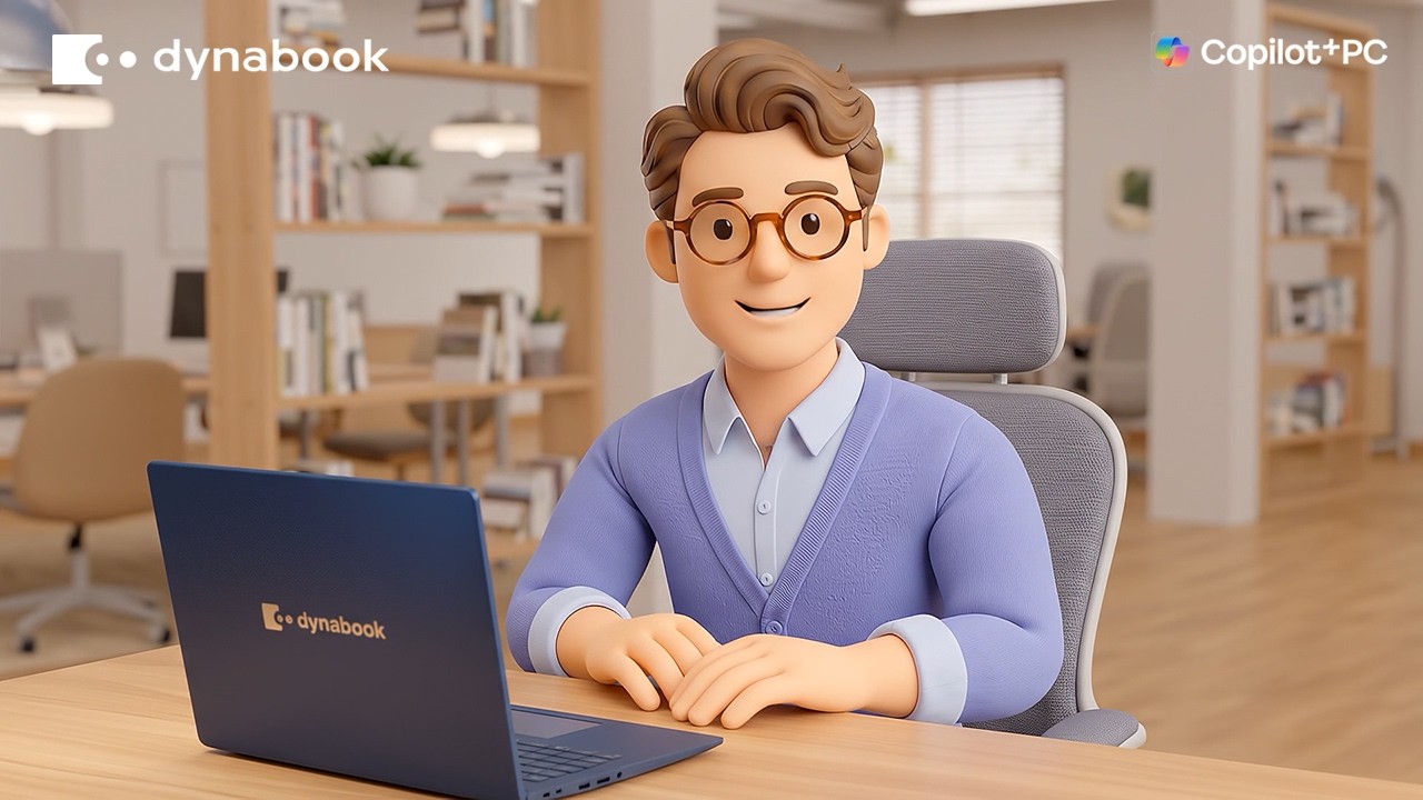 Work Smarter with AI &mdash; Microsoft 365 Copilot + dynabook Copilot+ PC