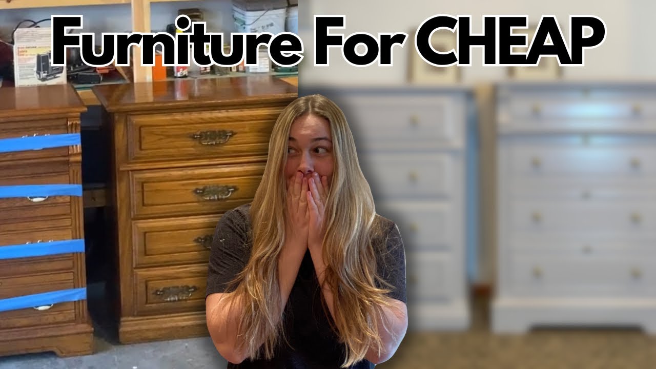 NEW Way to Source Furniture For CHEAP. Start to Finish Mismatched Furniture Makeover. $400+ profit!
