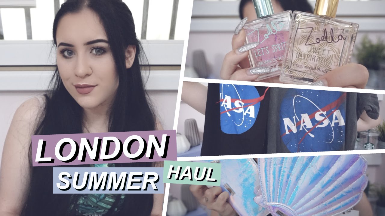 LONDON SUMMER HAUL 2016 | cleotoms