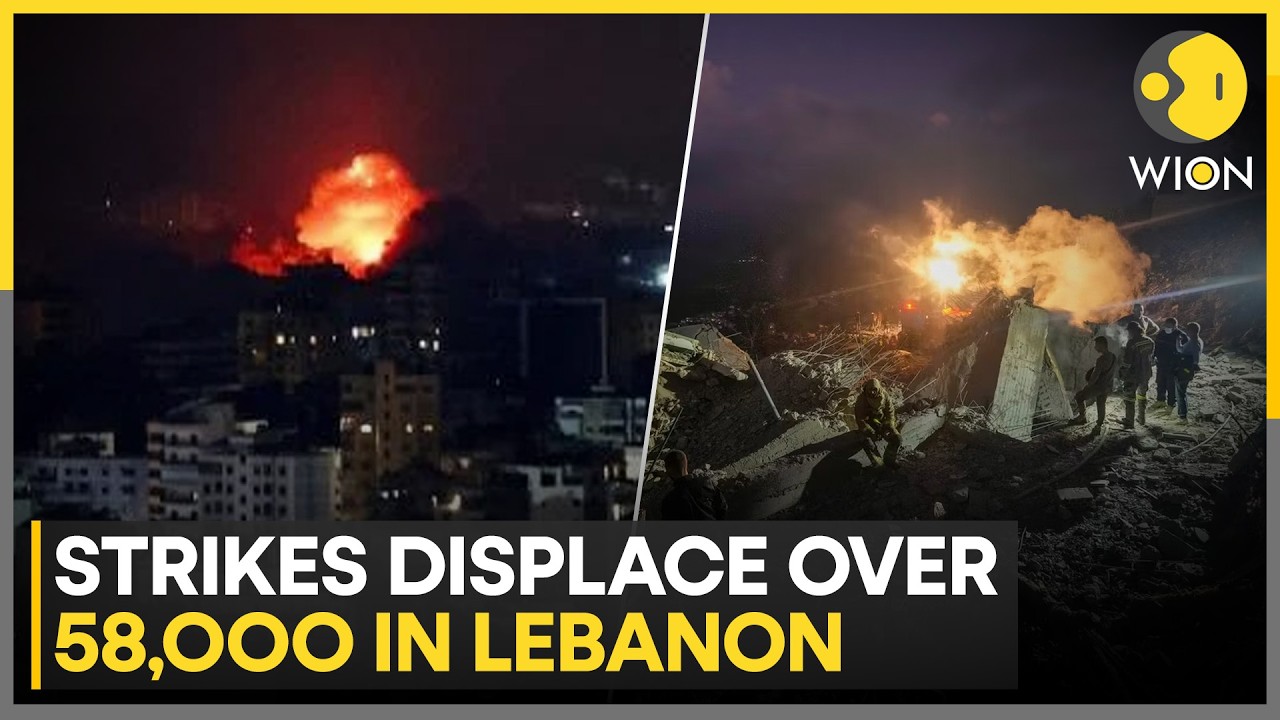 Israel-Iran War: 58,000 Displaced in Lebanon as Israeli Strikes Intensify | WION