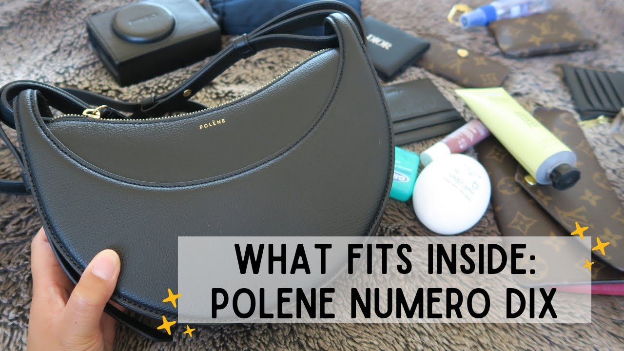 WHAT FITS INSIDE THE POLENE PARIS NUMERO DIX HANDBAG?! | MICHELLE ORGETA