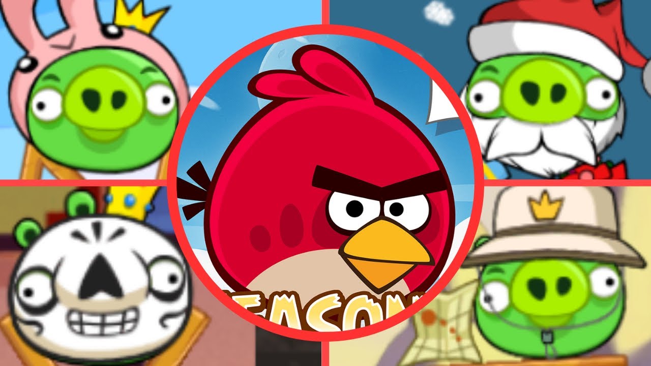 Angry Birds Seasons (2025) - All Bosses (Luta dos Bosses)