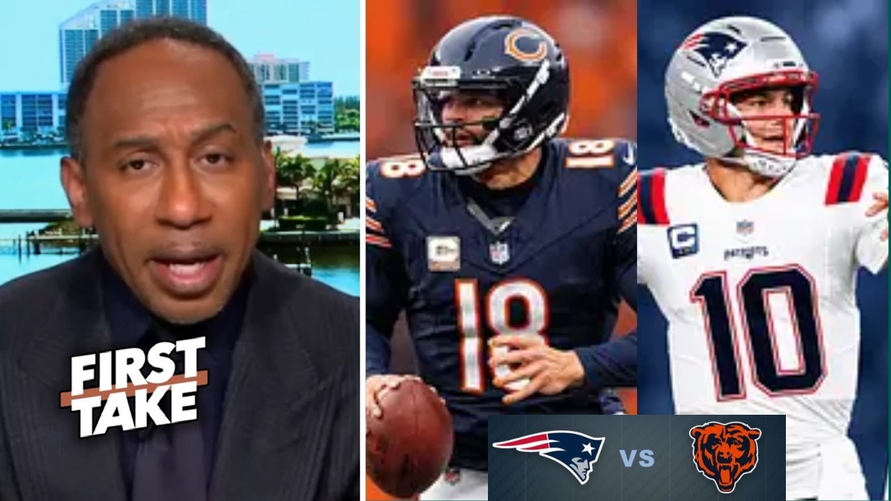 FIRST TAKE | Caleb Williams playing MVP Level, the Bears will crush Patriots TNF - Stephen A. Smith