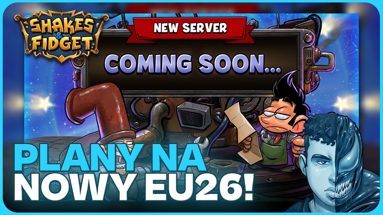 ⚔️ Plany, Nagrody i Gildia na Nowym Serwerze EU26!  🔥  | Shakes & Fidget | N3utr4L ⚔️