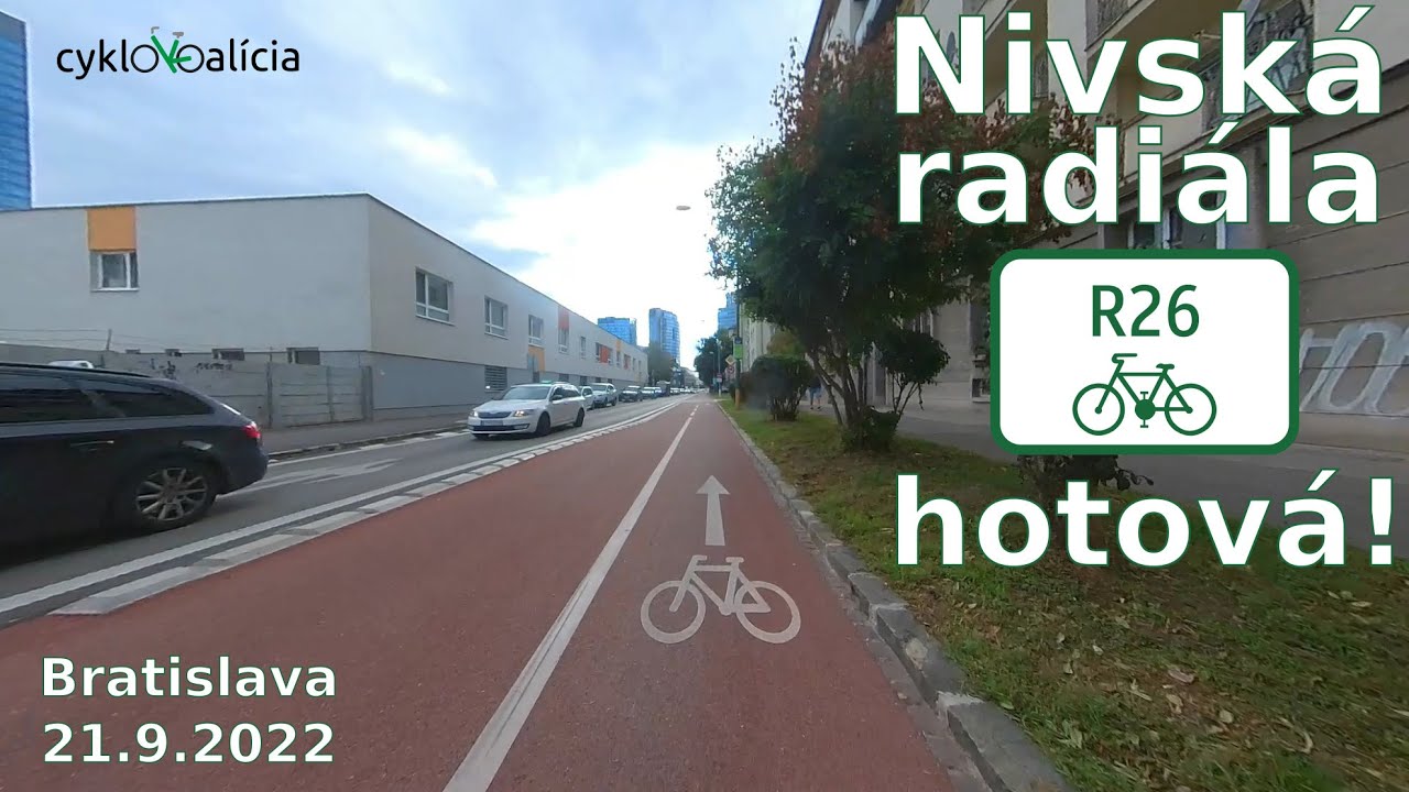 R26 Nivská radiála (Bratislava), prejazd 21.9.2022