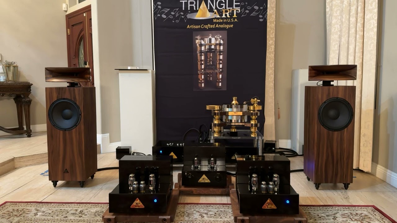TriangleArt Selene speakers/Eva Cassidy