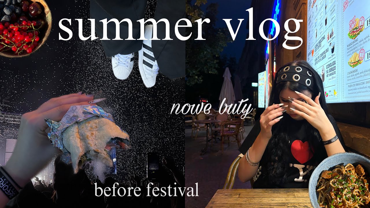 summer vlog|before festival