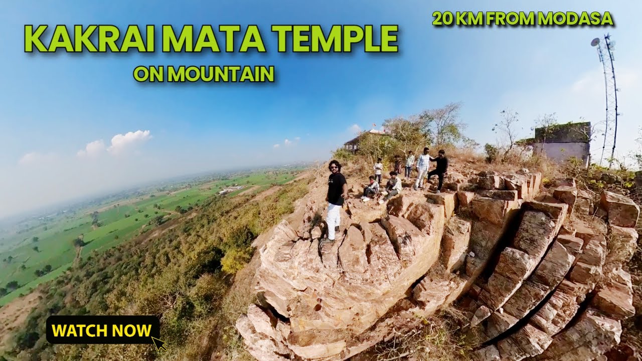 KAKRAI MATA MANDIR | ON MOUNTAIN | 20 Km From Modasa | Dadhaliya | GujjuRider