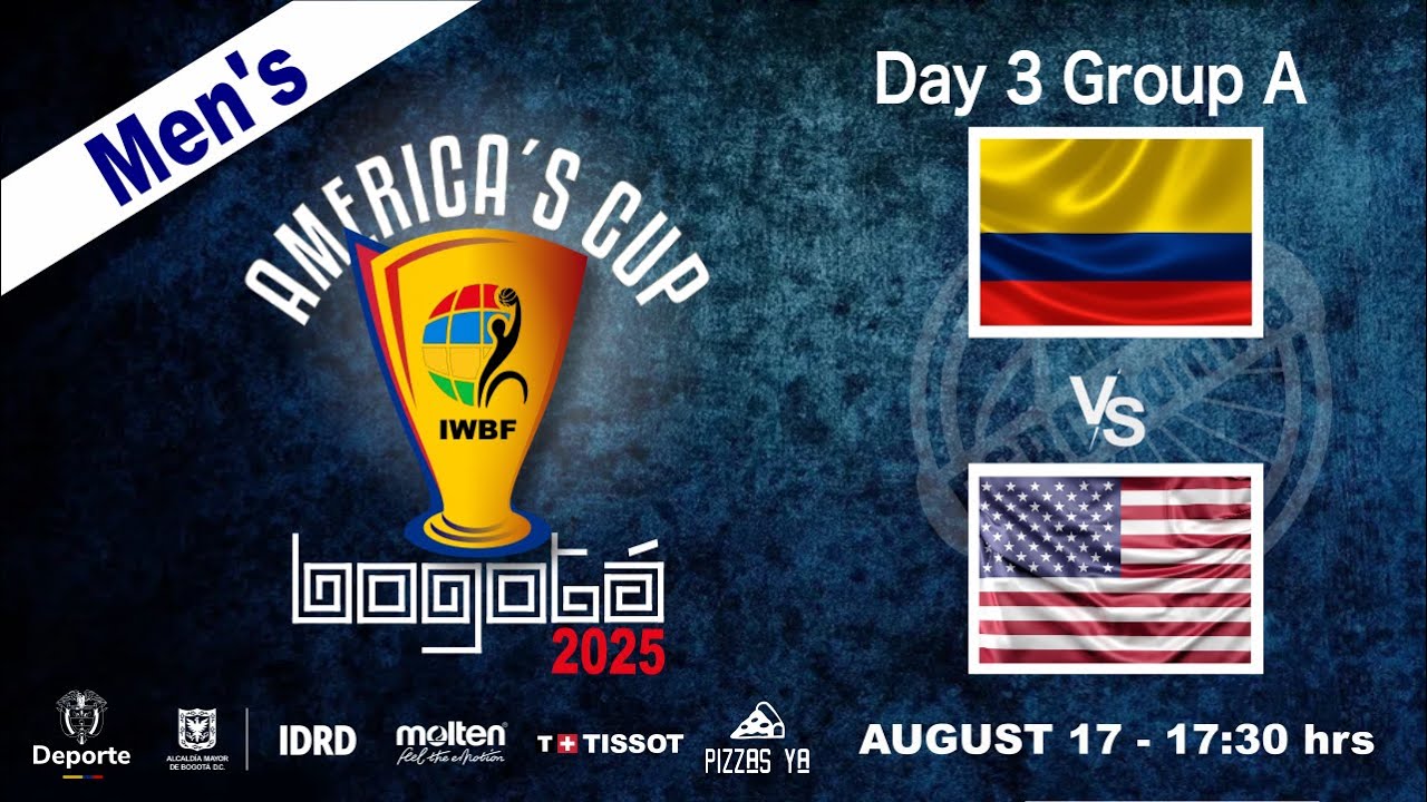 COL Vs USA - DAY 3 MEN´S GROUP B