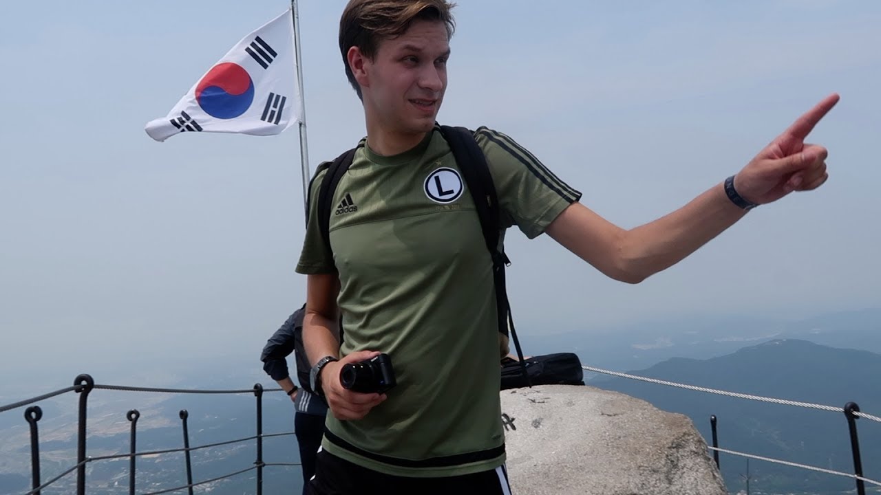 북한산 정상에 반해버린 네덜란드인