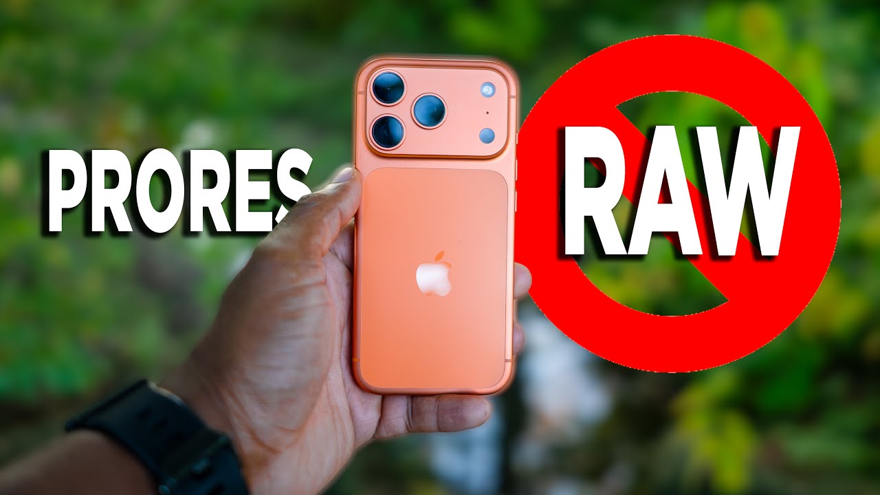 ПРАВДА о PRORES RAW на iPhone 17 Pro