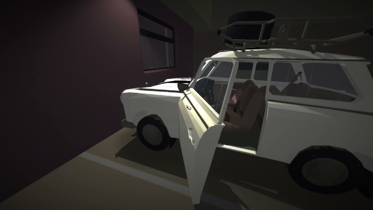 Super Long Drive in Jalopy (No Commentary, mostly rain)