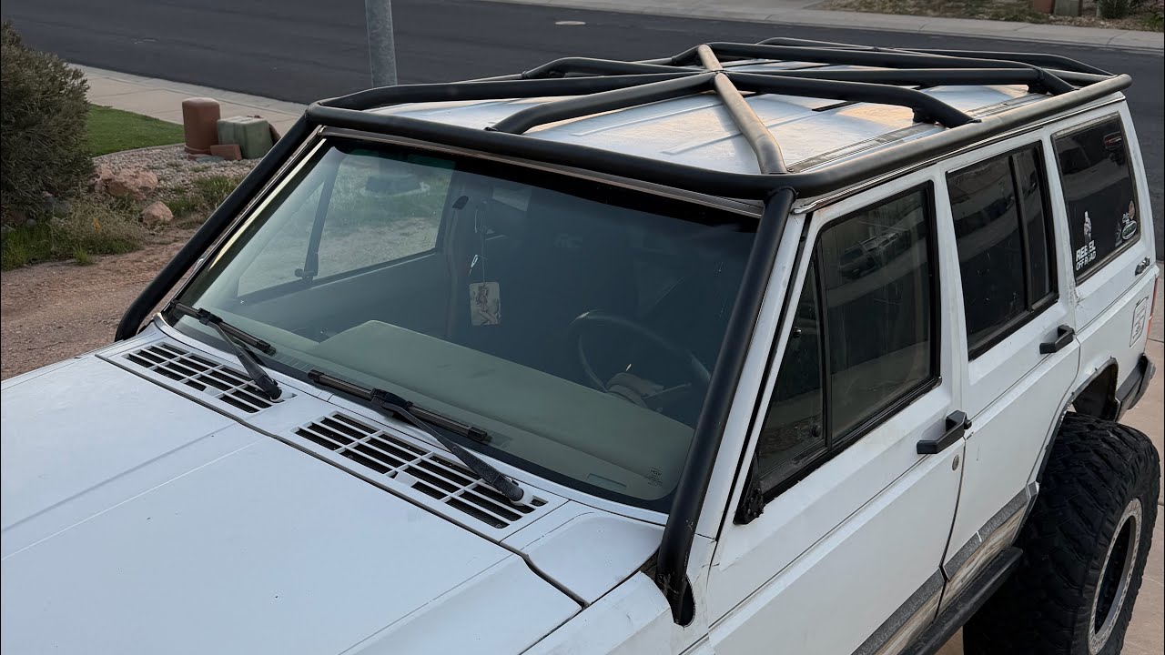 Jeep XJ Roll Cage Co Install!