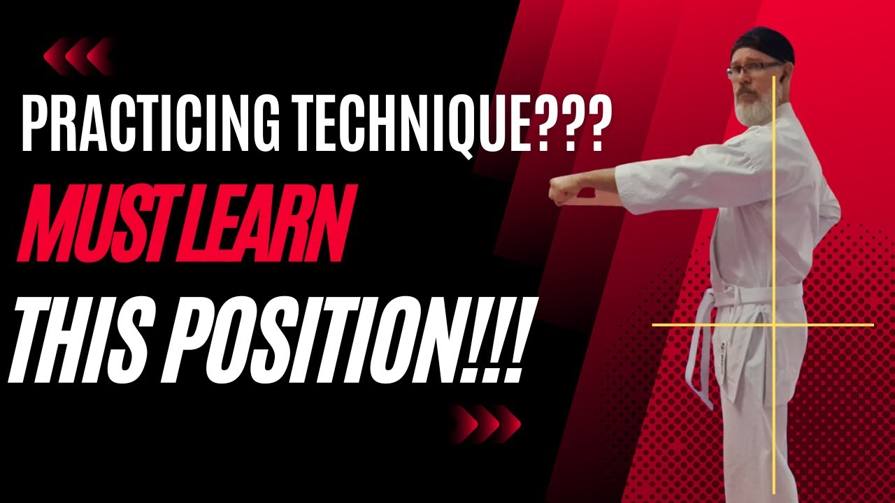 DON'T PRACTICE TECHNIQUE - Until you've mastered...HEIKO DACHI!!!