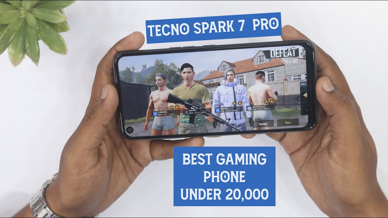 Best Gaming Phone Under Rs. 20,000 | Tecno Spark 7 Pro Gaming Review