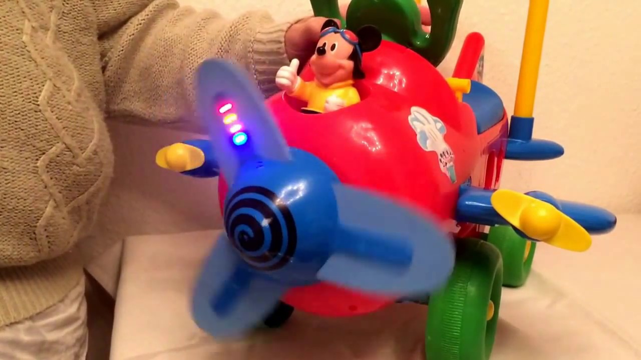 Mickey Mouse ride along with lights sounds and music