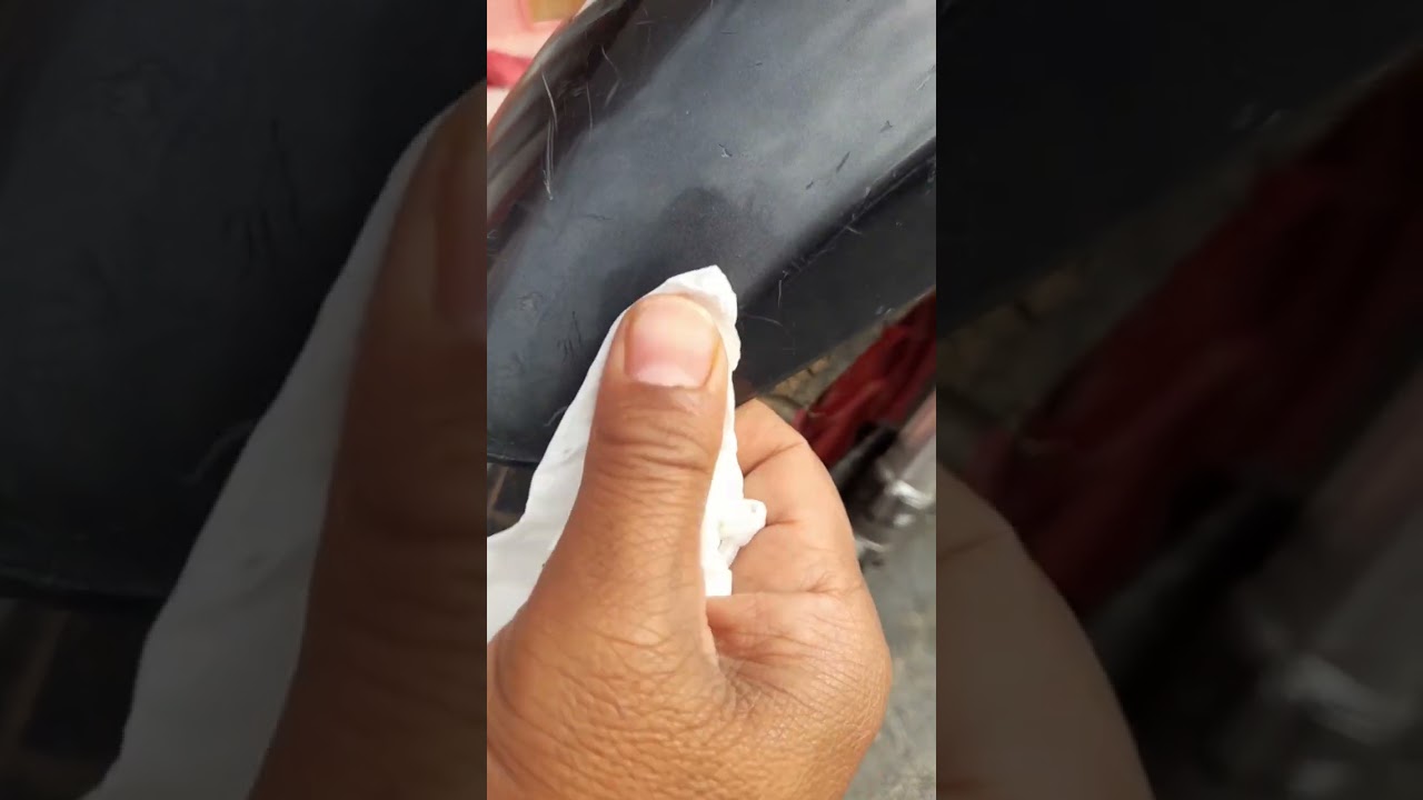 Hanya modal seribu cat yang nempel di bodi kendaraanmu akan langsung hilang #viral 