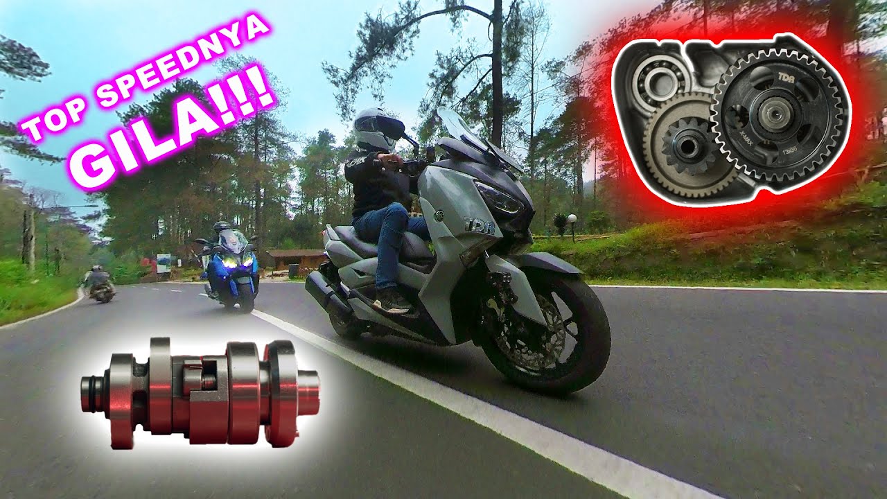 Ini Nih yang Bikin TOP SPEED XMAX NAIK😱