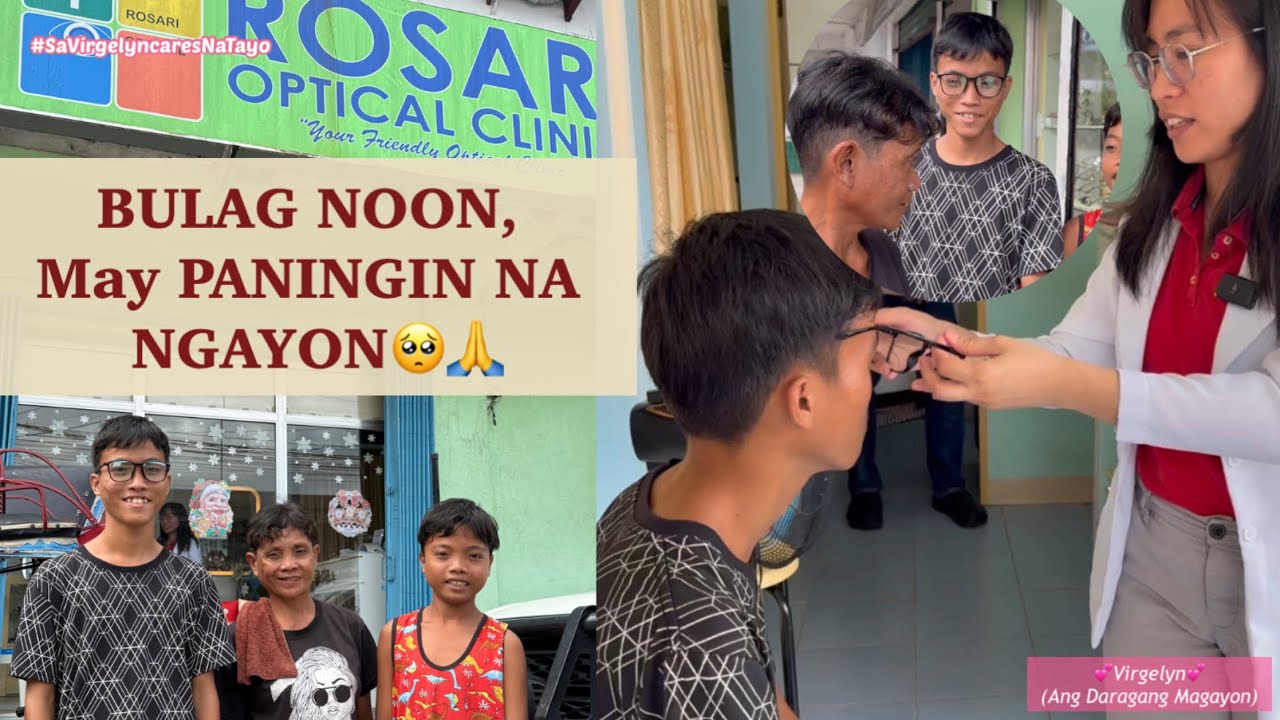 Bulag noon, Nakaka Kita na Ngayon🙏😇