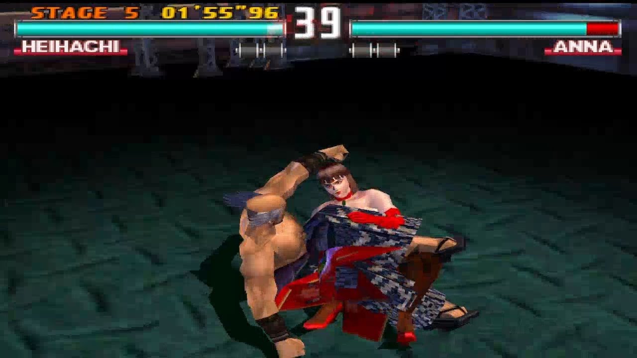 Tekken 3 Heihachi with Anna Moves Arcade