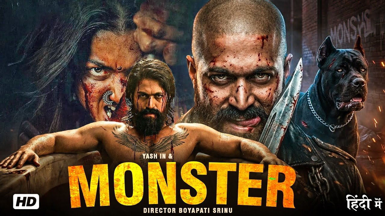 MONSTER 🔥 | Yash Brutal Action Movie | Full Hindi Movie HD