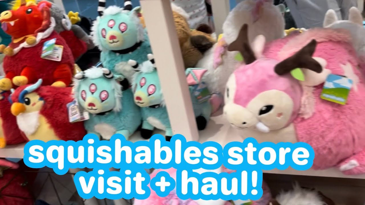 Visiting the Squishable Store! (+HAUL)