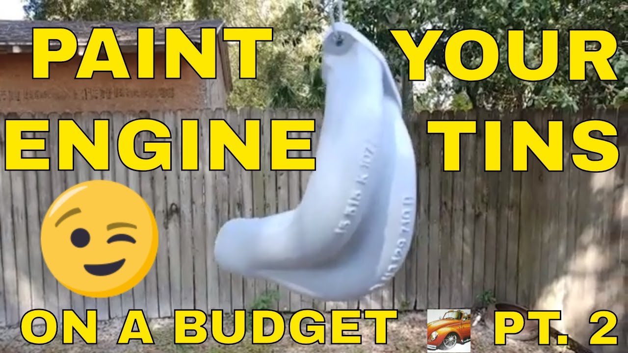 HOW TO PAINT YOUR CLASSIC VW ENGINE TINS ON A BUDGET, PART 2 OF 3