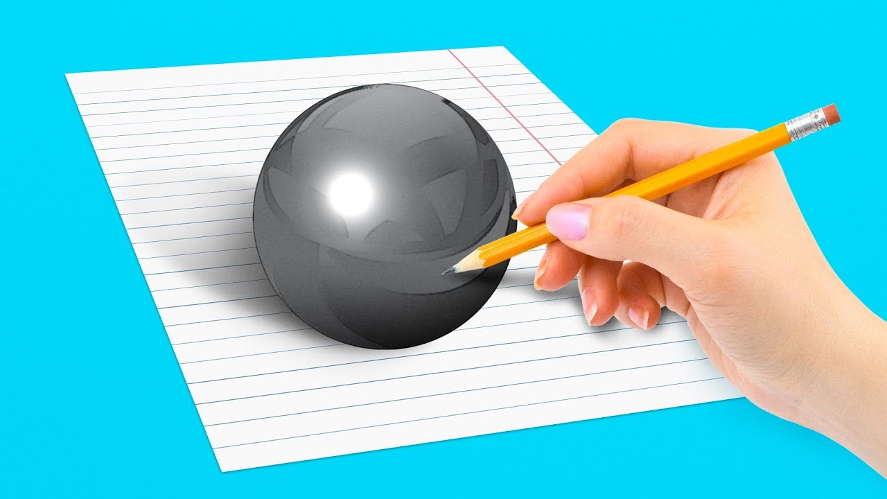 16 OPTICAL DRAWING ILLUSIONS TO MAKE YOU SAY WOW
