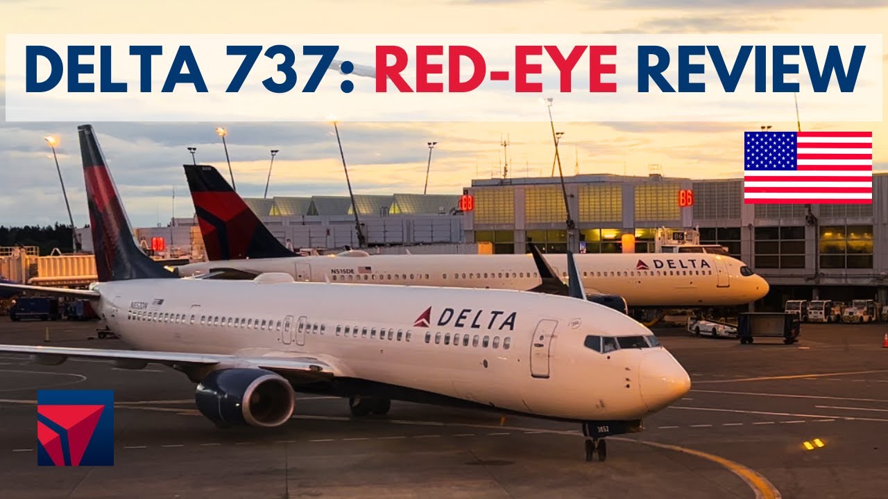 Delta Air Lines 737-900ER: Seattle to Atlanta | Overnight Flight Experience