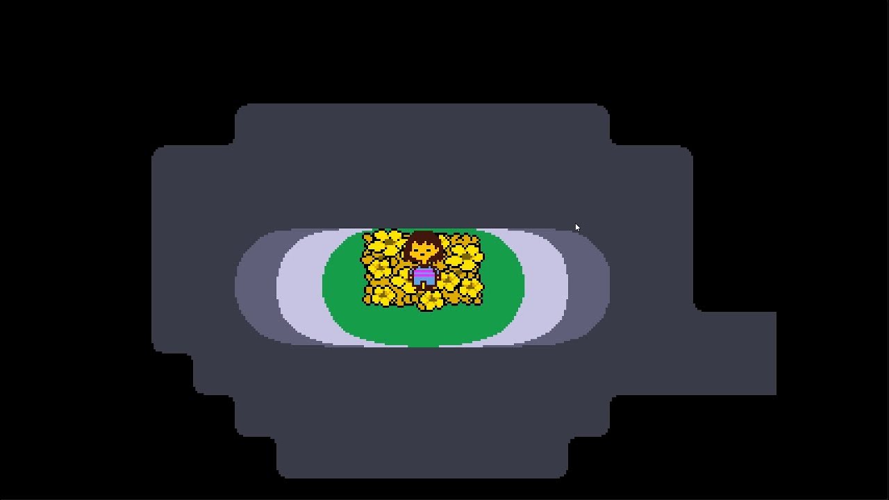 Falling down into the underground